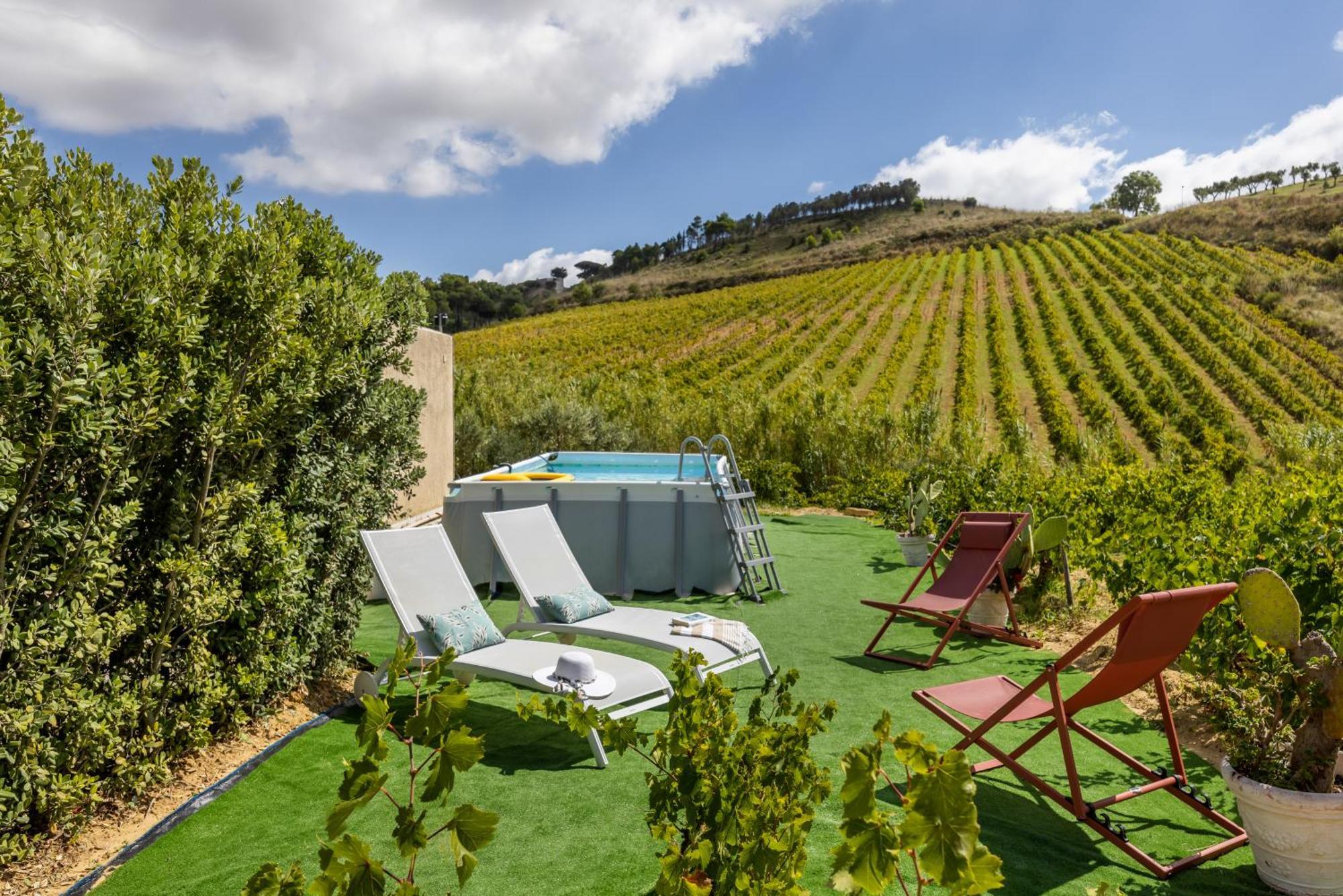 Villa Bonifato Vista Sulle Campagne E Sul Mare Siciliano Cozy House Italy アルカモ エクステリア 写真