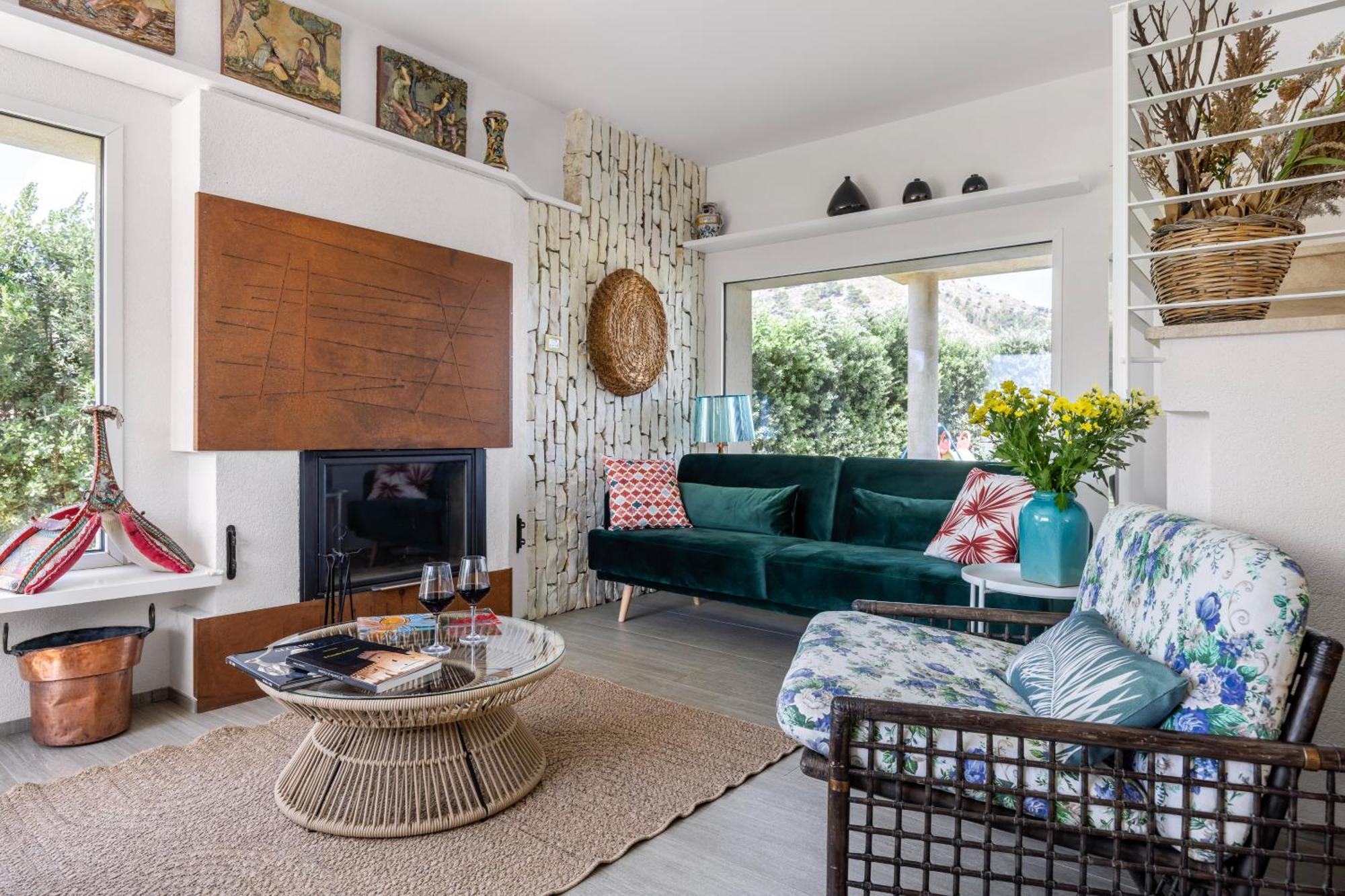 Villa Bonifato Vista Sulle Campagne E Sul Mare Siciliano Cozy House Italy アルカモ エクステリア 写真