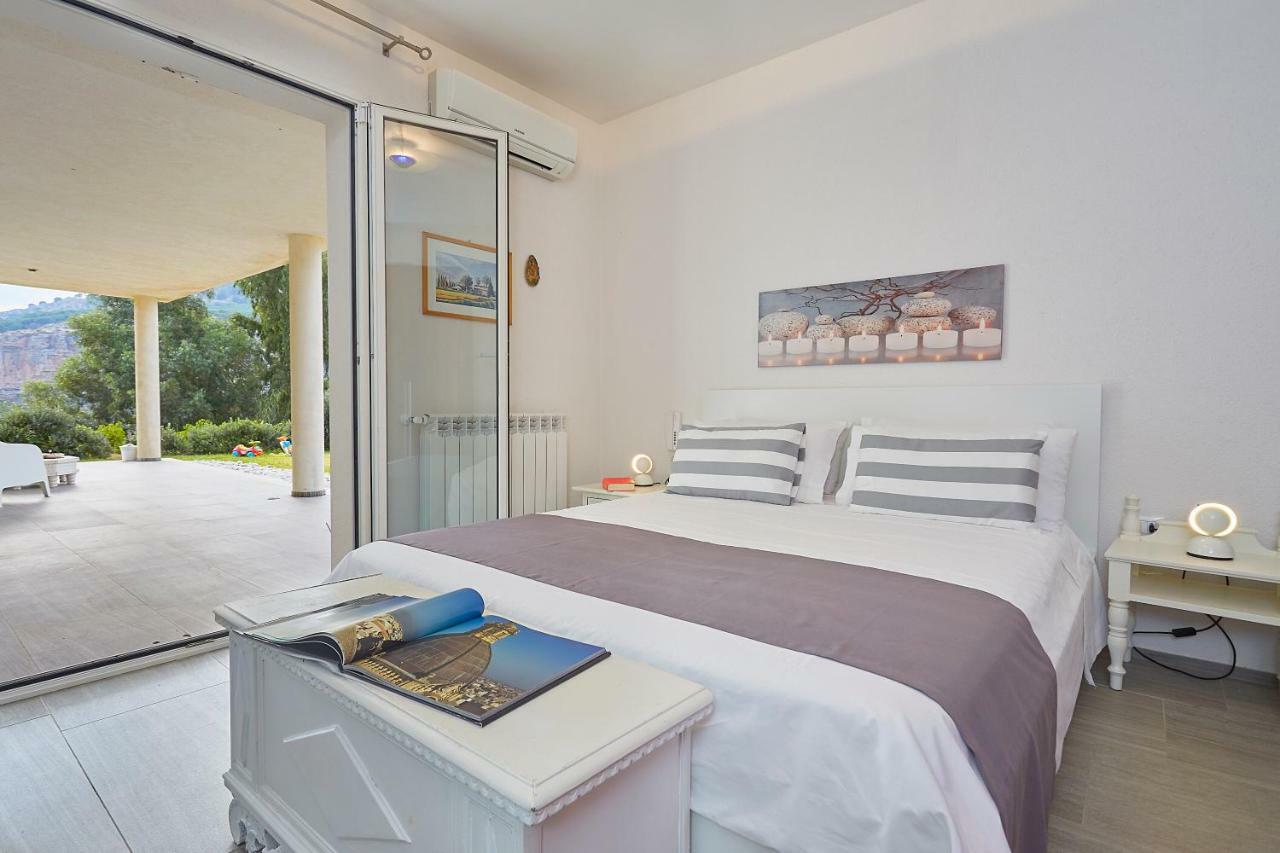 Villa Bonifato Vista Sulle Campagne E Sul Mare Siciliano Cozy House Italy アルカモ エクステリア 写真